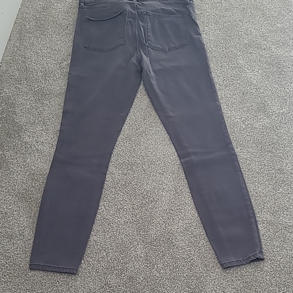 Loft Dark Gray Skinny Jeans - Picture 3 of 5